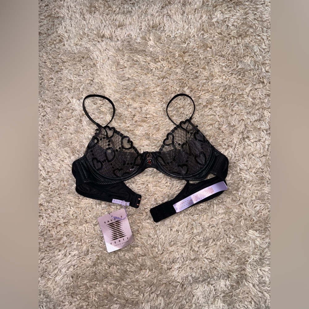 Savage X Fenty Leather bra